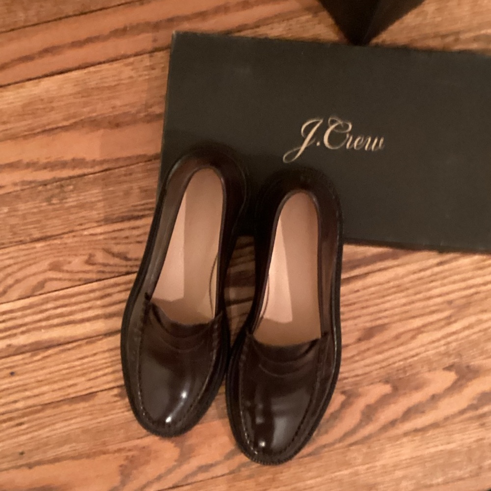 J. Crew Women's Dark Brown Loafers